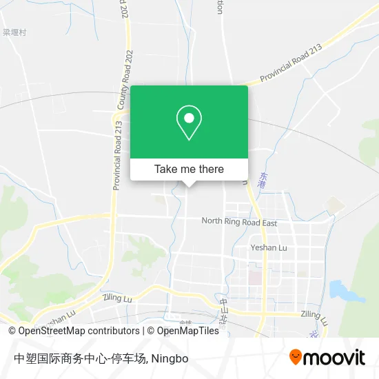 中塑国际商务中心-停车场 map