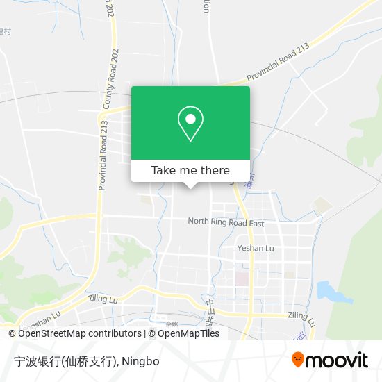 宁波银行(仙桥支行) map