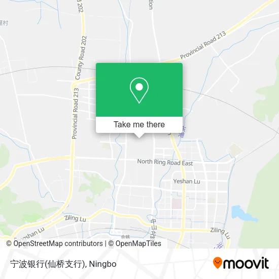 宁波银行(仙桥支行) map