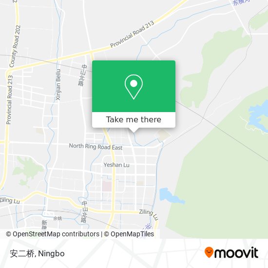 安二桥 map