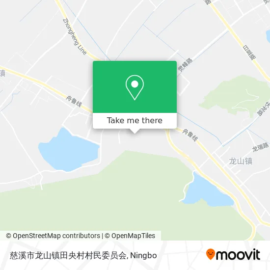 慈溪市龙山镇田央村村民委员会 map