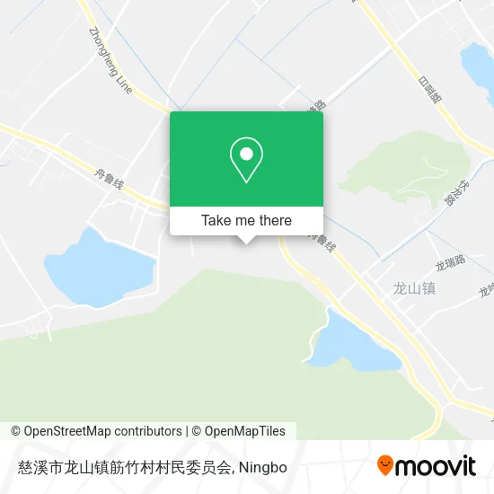 慈溪市龙山镇筋竹村村民委员会 map