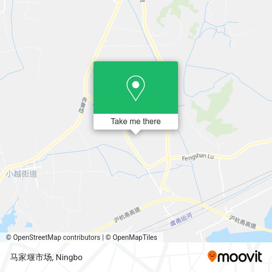 马家堰市场 map