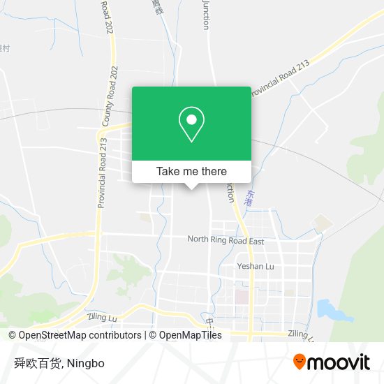 舜欧百货 map