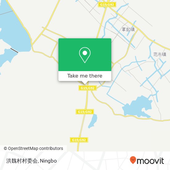 洪魏村村委会 map