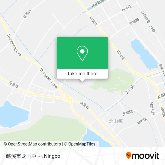 慈溪市龙山中学 map