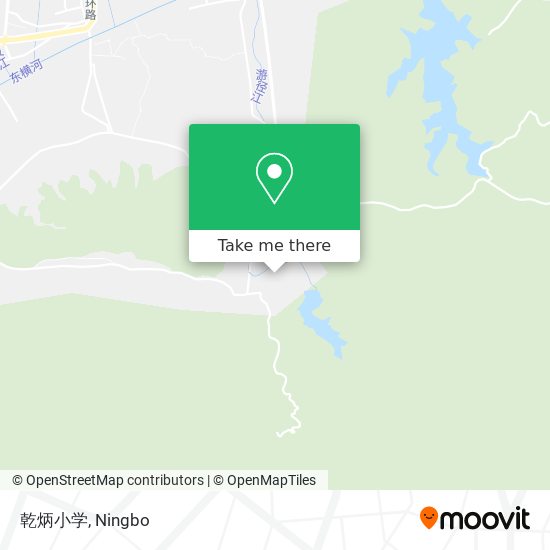 乾炳小学 map
