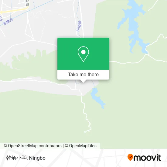 乾炳小学 map