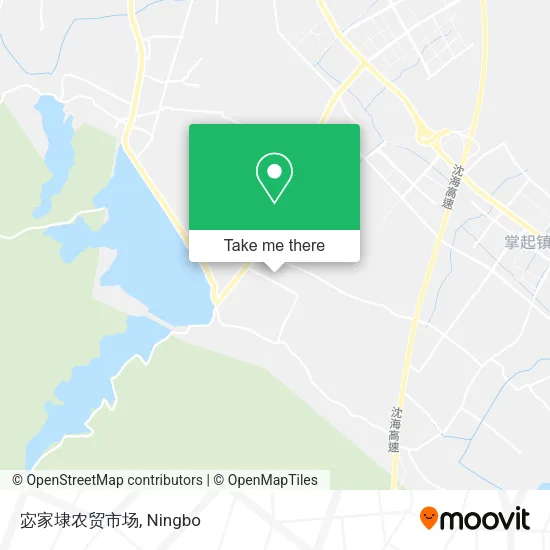 宓家埭农贸市场 map
