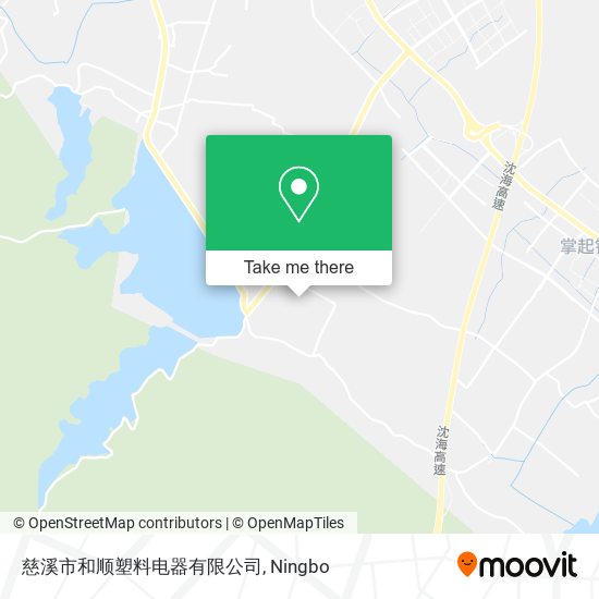 慈溪市和顺塑料电器有限公司 map