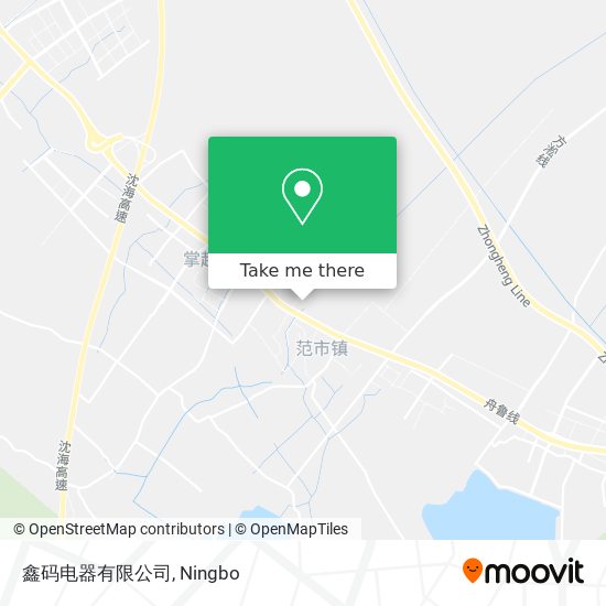 鑫码电器有限公司 map