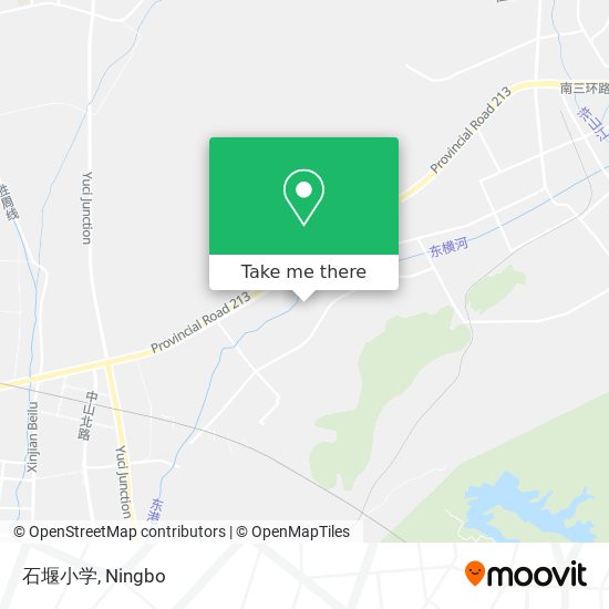 石堰小学 map