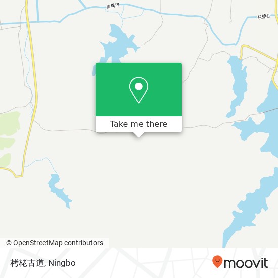 栲栳古道 map