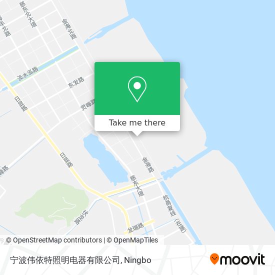 宁波伟依特照明电器有限公司 map
