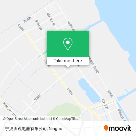 宁波贞观电器有限公司 map