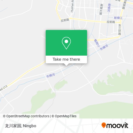 龙川家园 map