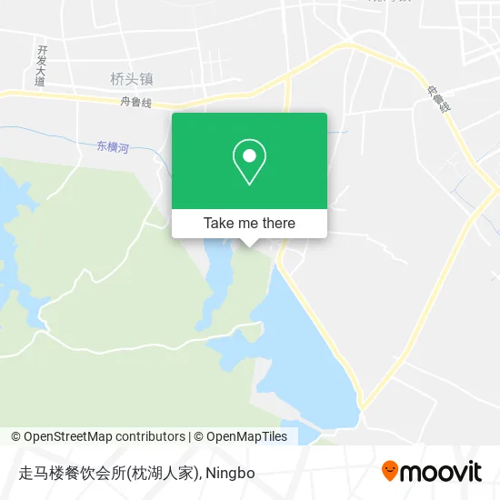 走马楼餐饮会所(枕湖人家) map