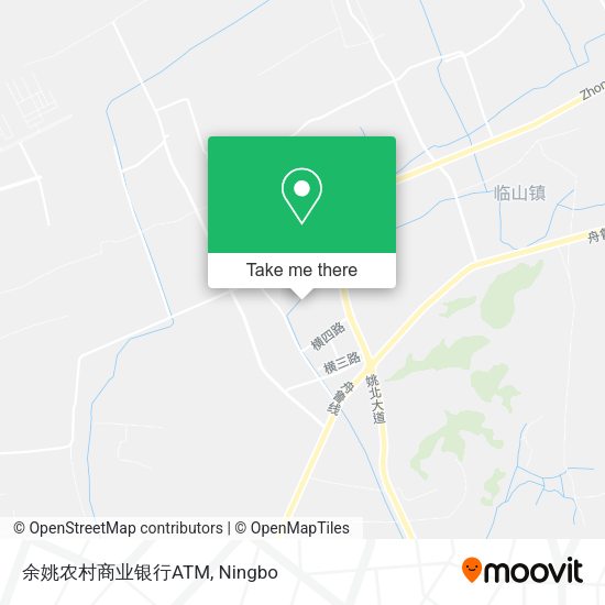 余姚农村商业银行ATM map