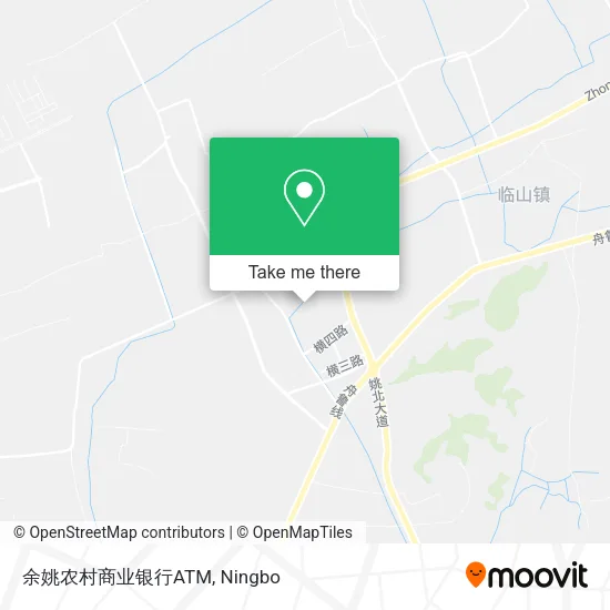 余姚农村商业银行ATM map