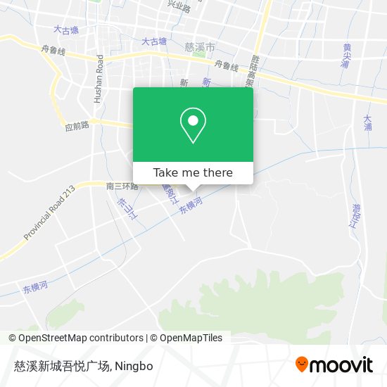 慈溪新城吾悦广场 map