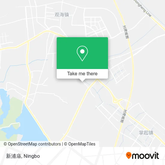新浦庙 map