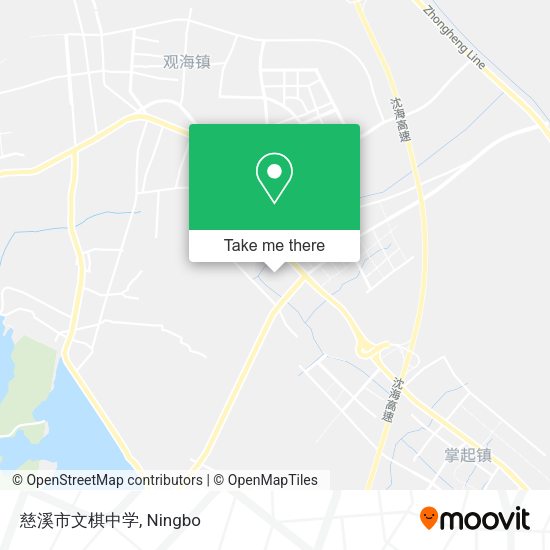 慈溪市文棋中学 map