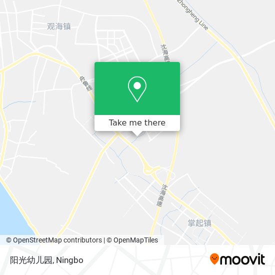 阳光幼儿园 map
