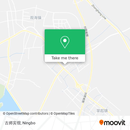 古师宾馆 map