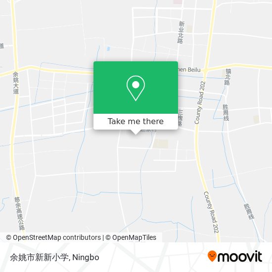 余姚市新新小学 map