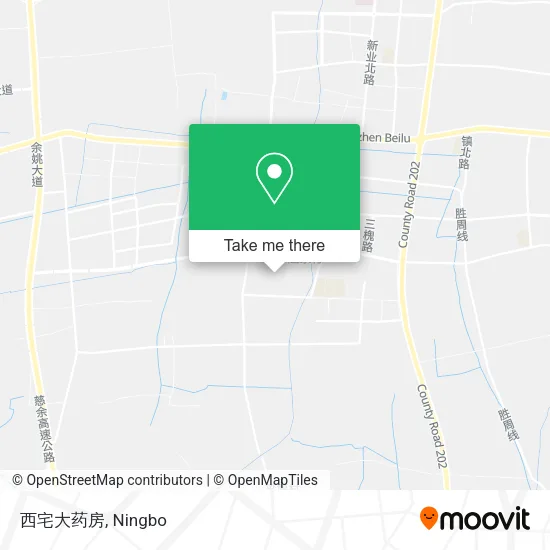 西宅大药房 map