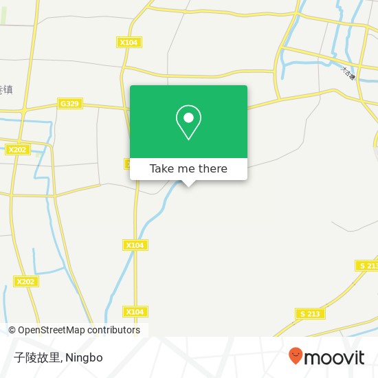子陵故里 map