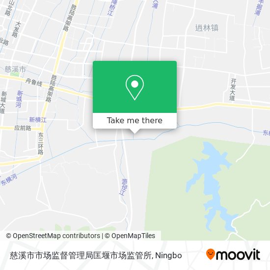 慈溪市市场监督管理局匡堰市场监管所 map