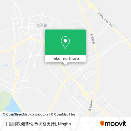 中国邮政储蓄银行(师桥支行) map