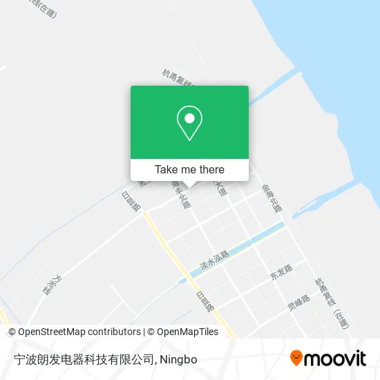 宁波朗发电器科技有限公司 map