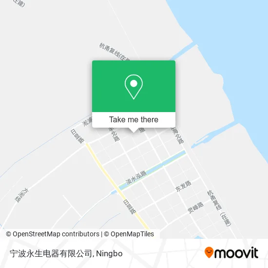 宁波永生电器有限公司 map