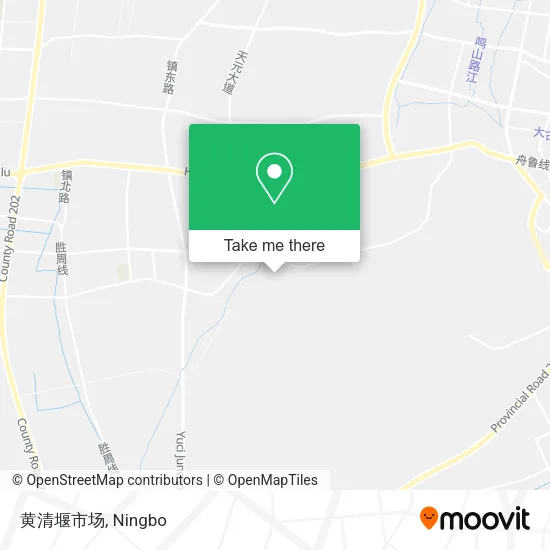 黄清堰市场 map