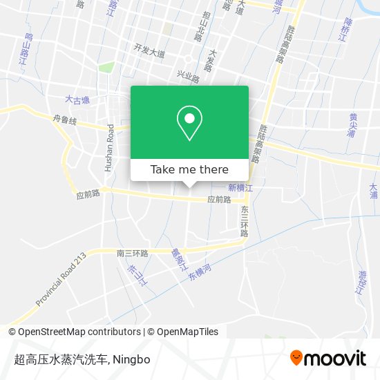 超高压水蒸汽洗车 map
