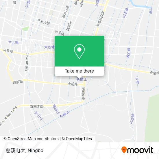 慈溪电大 map