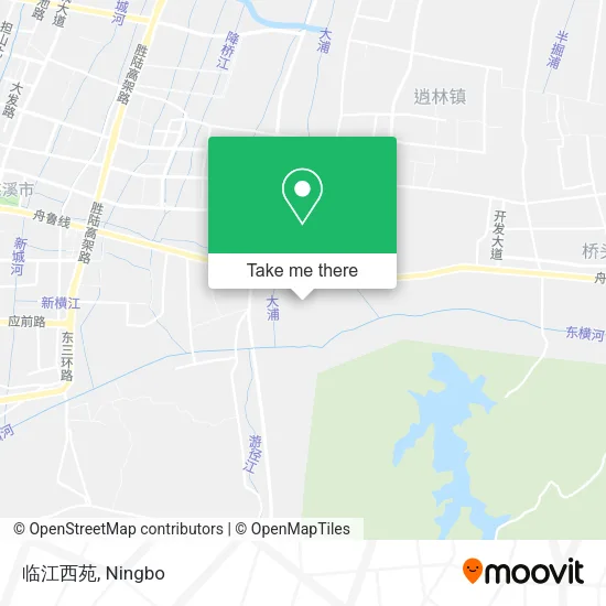 临江西苑 map