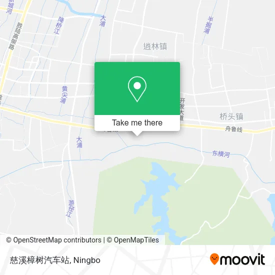 慈溪樟树汽车站 map