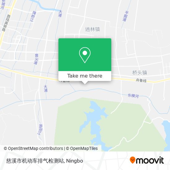 慈溪市机动车排气检测站 map