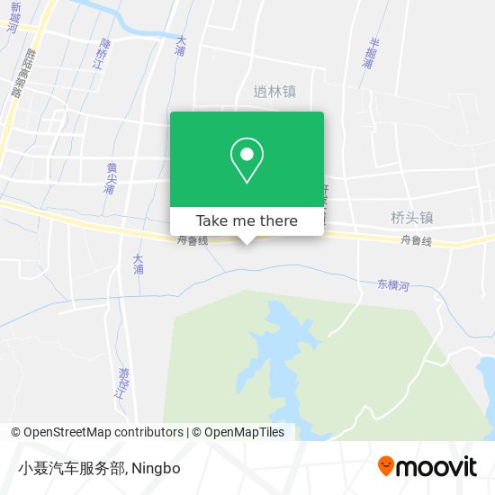 小聂汽车服务部 map