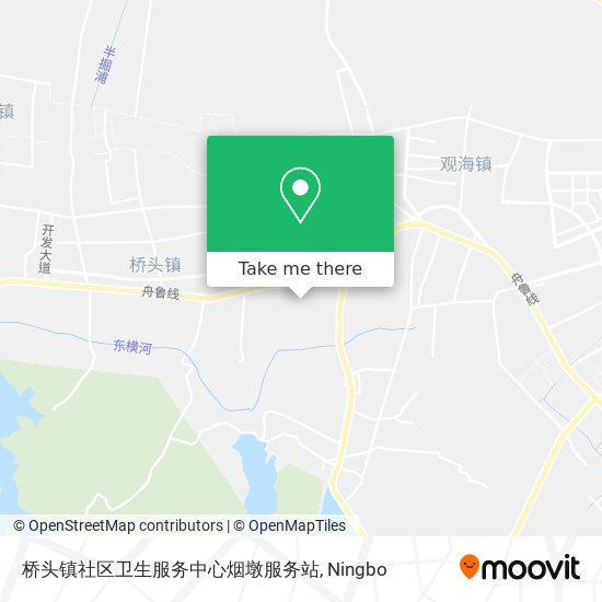 桥头镇社区卫生服务中心烟墩服务站 map