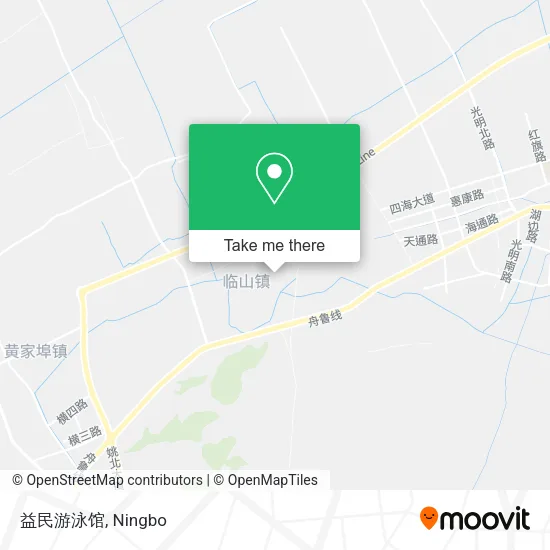 益民游泳馆 map