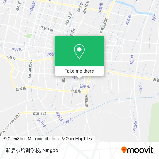 新启点培训学校 map