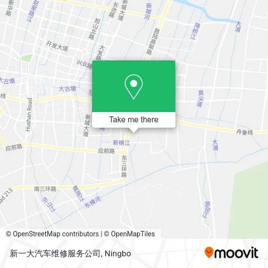 新一大汽车维修服务公司 map