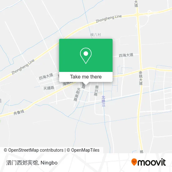 泗门西郊宾馆 map