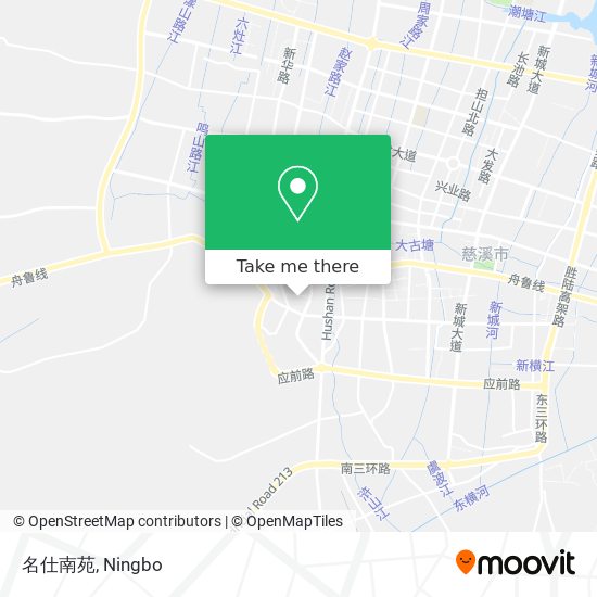 名仕南苑 map