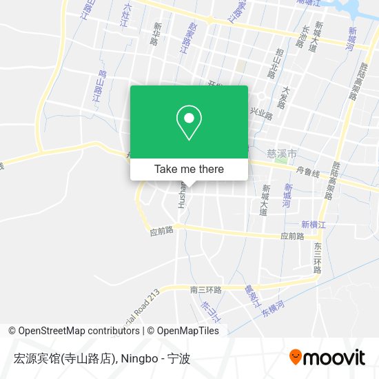宏源宾馆(寺山路店) map