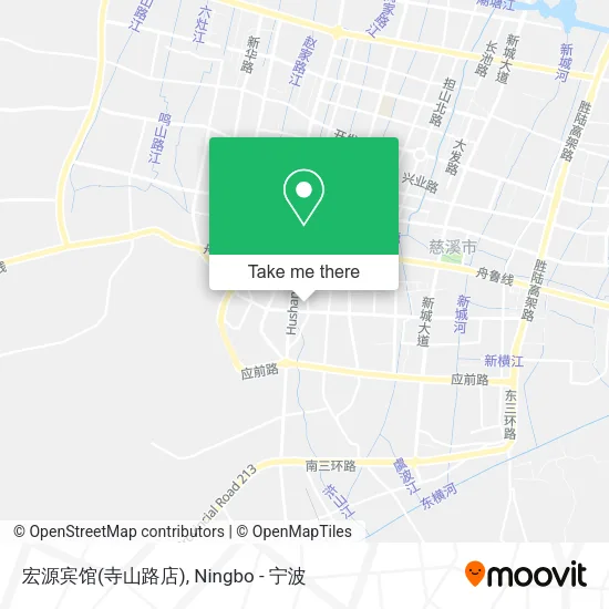 宏源宾馆(寺山路店) map